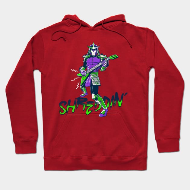 Shreddin' Hoodie by GiMETZCO!